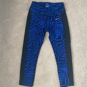 Nike Dri-Fit Women Workout Leggings Size Medium